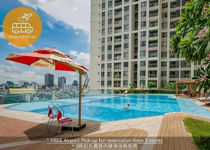 Luxury Gold Apartment 86 -Rooftop Pool Central City Ho Chi Minh City