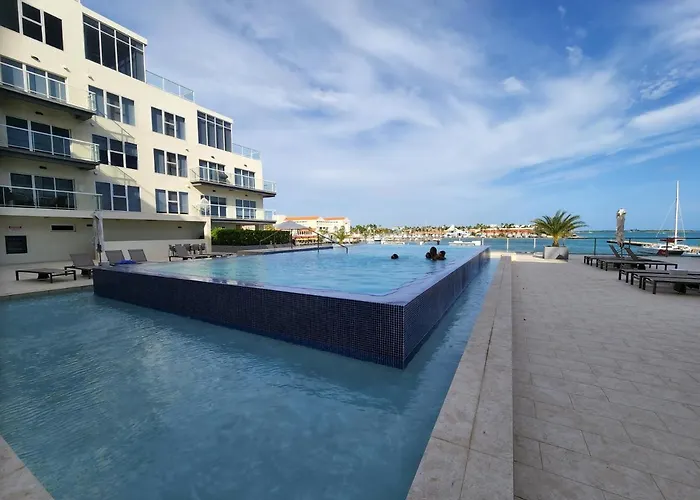Aruba Dream Getaway 2Br/2Bt Ocean & Pool View Apartment Oranjestad