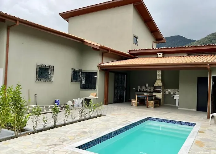 Aconchego Lazaro Com Piscina Proximo A Praia! Ubatuba