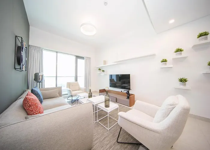 Modern 1Br With Rooftop Pool The Bay Business Bay Dubai