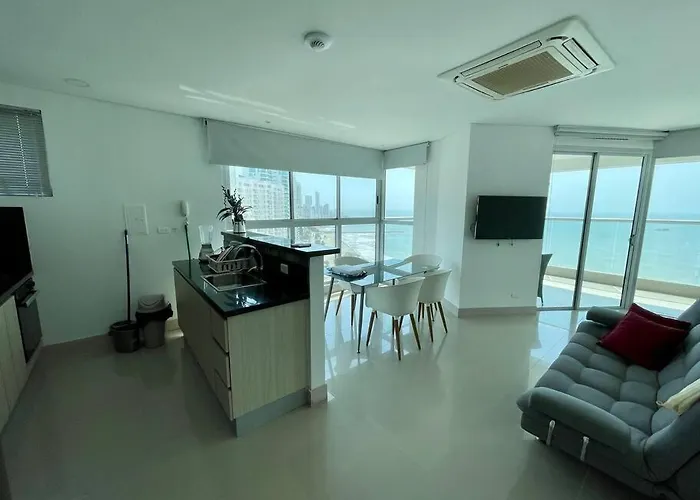 Luxury 1B Murano Elite Bocagrande - Oceanview Cartagena