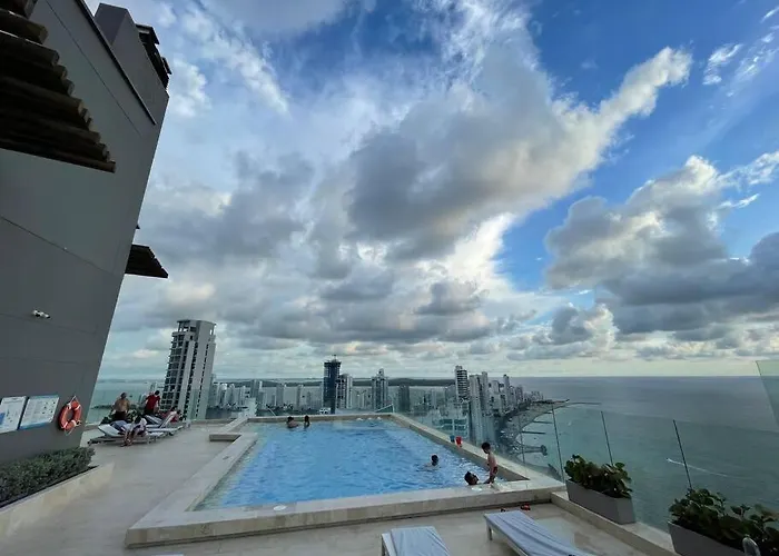 Luxury 1B Murano Elite Bocagrande - Oceanview Cartagena
