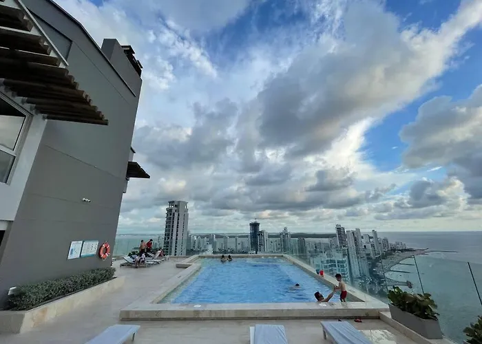 Luxury 1B Murano Elite Bocagrande - Oceanview Cartagena