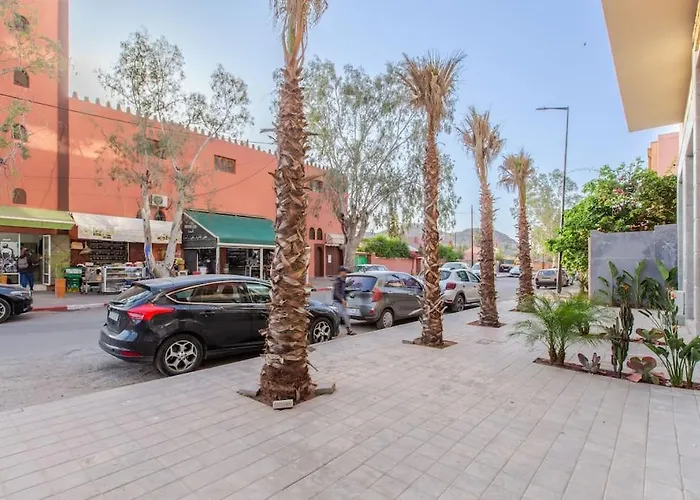 Design, Residence Standing, Salon Modern, Terrasse Marrakesh