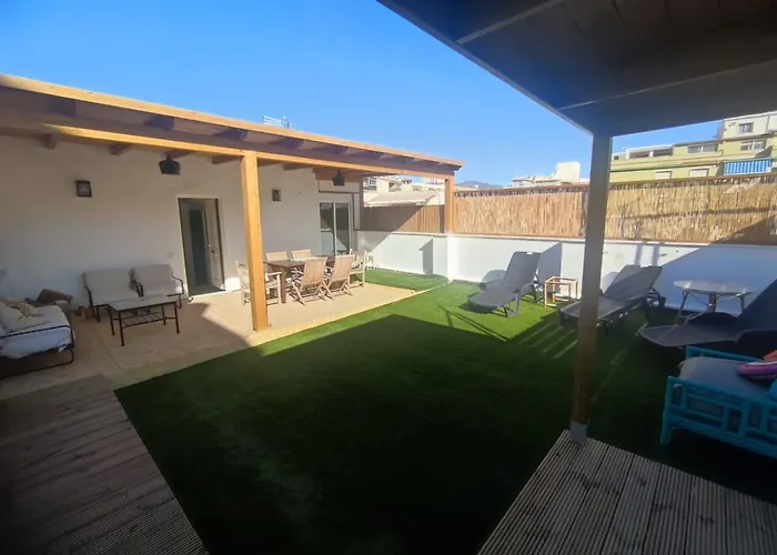 Penthouse La Victoria Parking Terraza Apartment Malaga