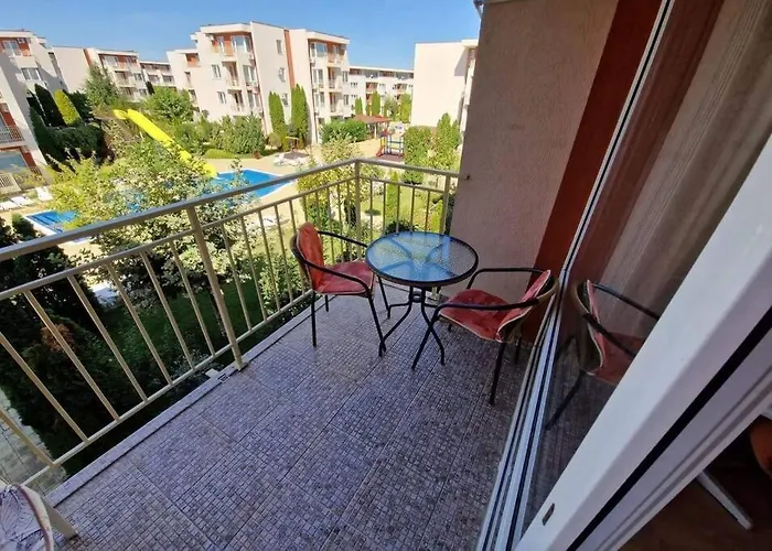 Modern 1 Bed Apt, Nesebar Fort Sunny Beach