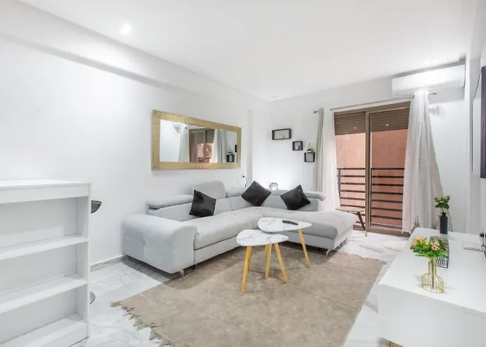 New! Chic Plein Gueliz, Parking, Iptv Apartment Marrakesh