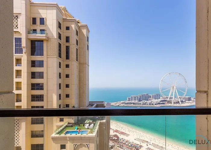 Ain Dubai & Sea Views 2Br Close To Beach, Rimal 4, Jumeirah Beach Residence, By Deluxe Holiday Homes