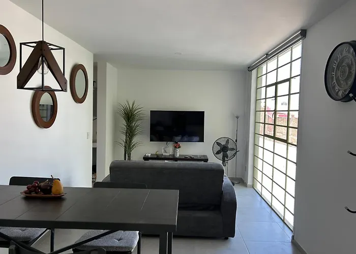 En El Centro De Guadalajara Con Vista A La Ciudad Apartment
