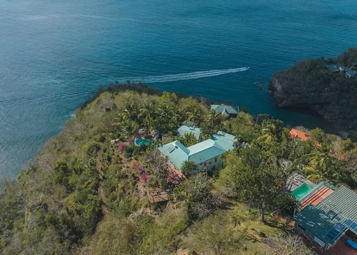 Amazing Mountain Top Home With Stunning Views Marigot Bay