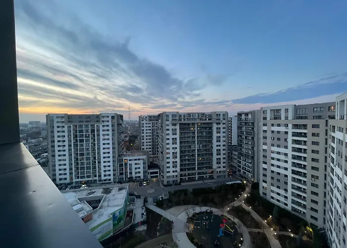 Penthouse View - Granvia Park Apartment Bucharest