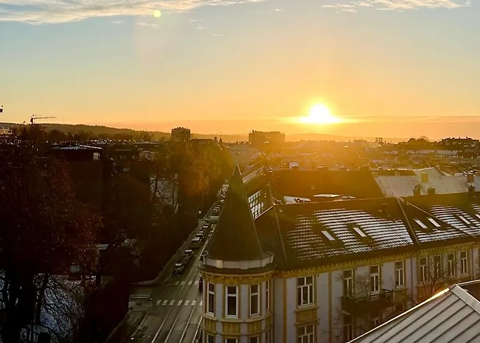 Frogner Garden Penthouse Terrasse Apartment Oslo