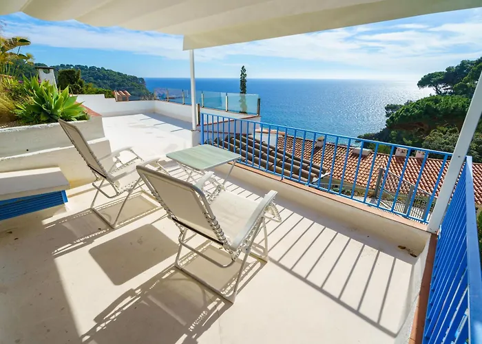 Perla Azul Lux, Vista Mar En Cala Canyelles, Aircon Lloret de Mar