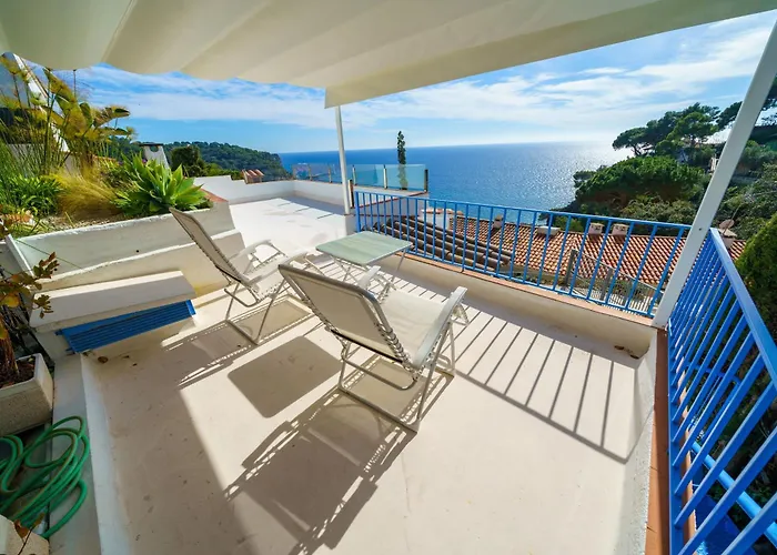 Perla Azul Lux, Vista Mar En Cala Canyelles, Aircon Lloret de Mar
