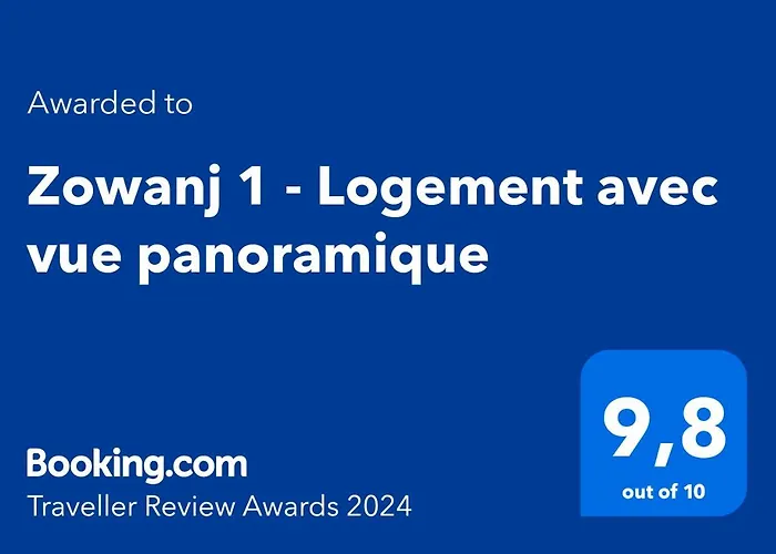 Zowanj - Logement Avec Vue Panoramique Le Robert