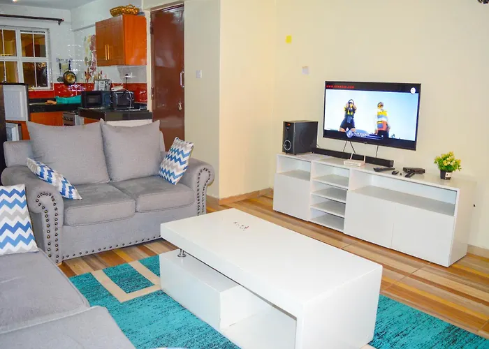 Roma Stays - Prestigious Lifestyle 2 Bedroom All Ensuite Opp Garden City Mall Nairobi
