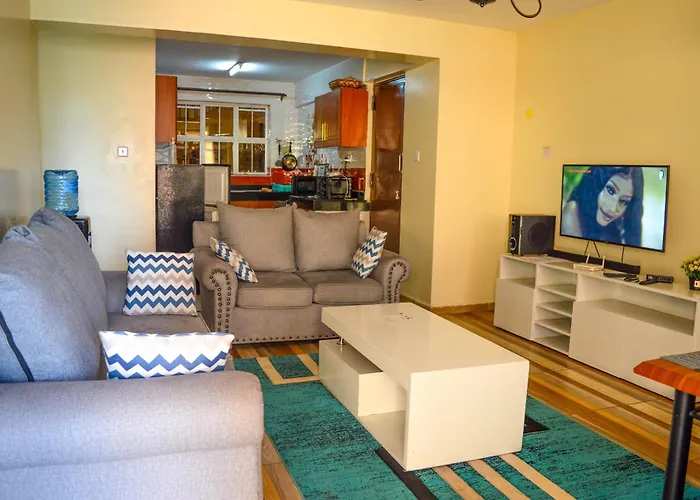 Roma Stays - Prestigious Lifestyle 2 Bedroom All Ensuite Opp Garden City Mall Nairobi