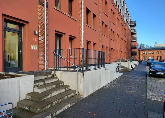 Trendige Stadtwohnung, Historisches Haus Mit Terrasse Und Garten Magdeburg