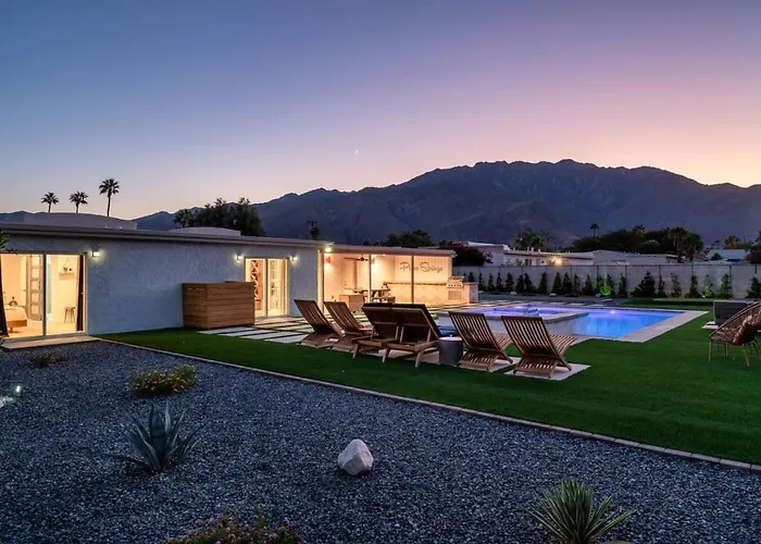 Sunny Vista Pool And Spa Home With Mountain Views Palm Springs
