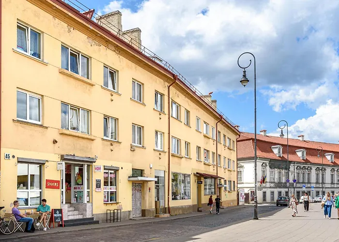 Jacuzzi Apartments X Free Parking X Self Check-In 24X7 By H&H Vilnius