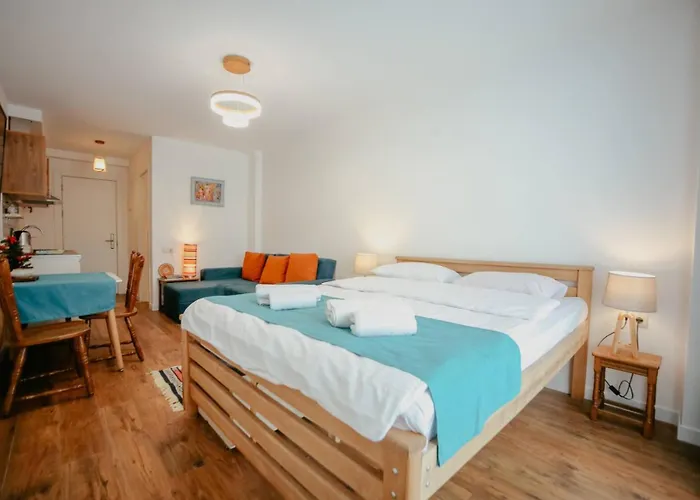 New Gudauri Gondola, Ski In Ski Out, Loft 1 Apt With Mountain View Balcony
