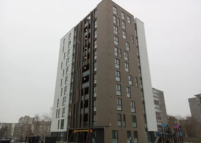 Apartments With A Balcony And An Impressive Terrace On The Roof Of The House Vilnius