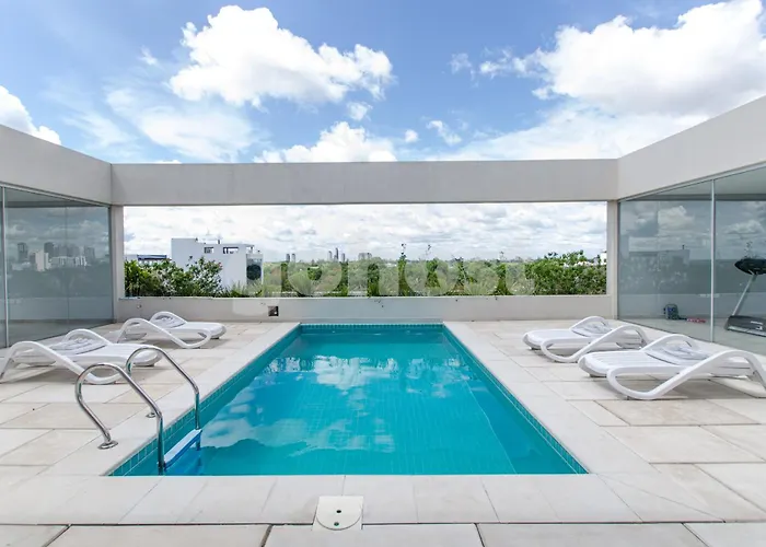 Luxury, Bbq & Pool In Villa Morra Asunción