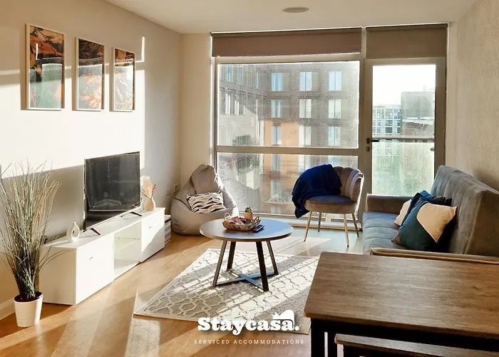 Modern Aesthetic Cosy Apartment Near City Centre Manchester