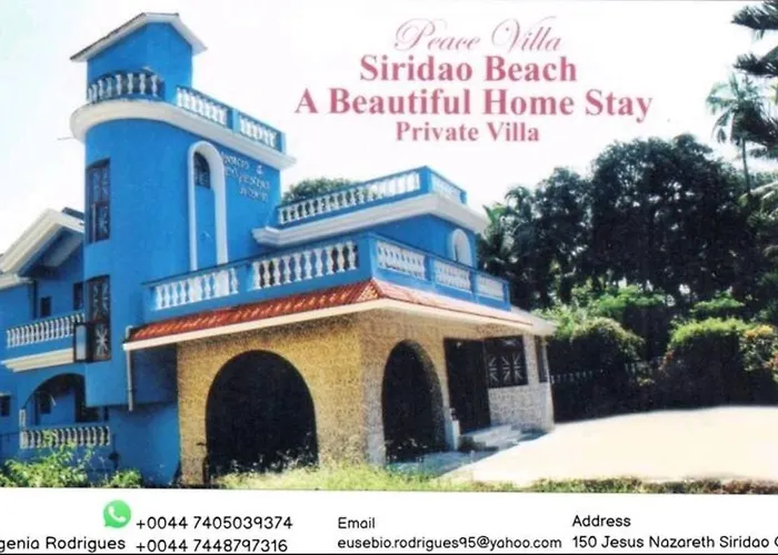 Peace Villa Luxurious 5Bhk Siridao Goa Beach Panaji