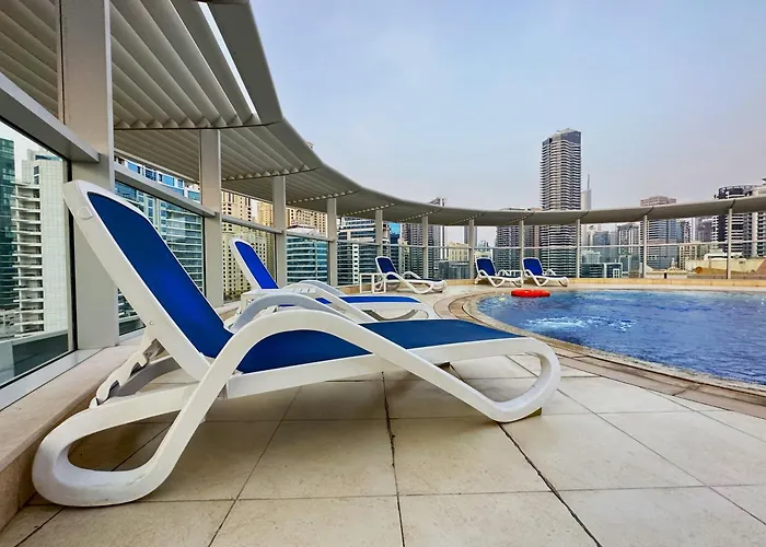 Lxry Full Marina View & Rooftop Pool 40% Off Dubai