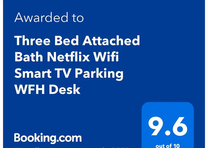 Three Bed Attached Bath Netflix Wifi Smart Tv Parking Wfh Desk Apartment Islamabad