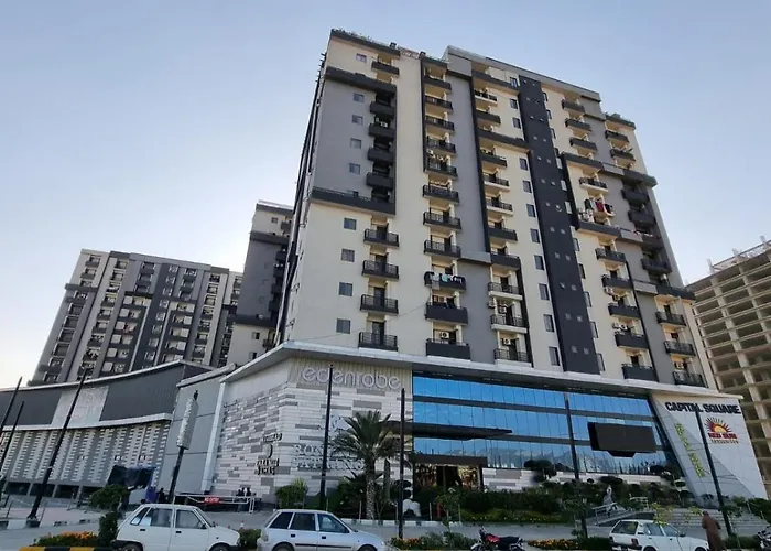 Three Bed Attached Bath Netflix Wifi Smart Tv Parking Wfh Desk Apartment Islamabad