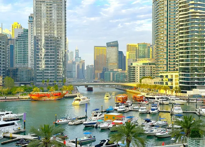 Lxury Brand New Studio W/ Balcony And Marina View Dubai
