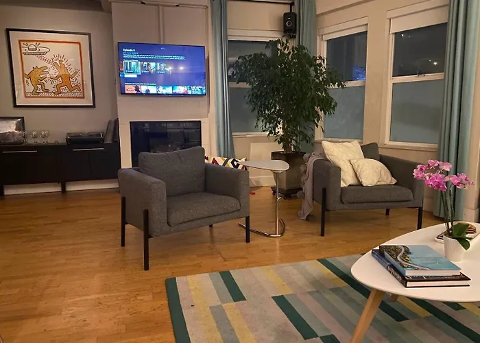 Stylish Nopa Penthouse, Remote Work Friendly Villa San Francisco