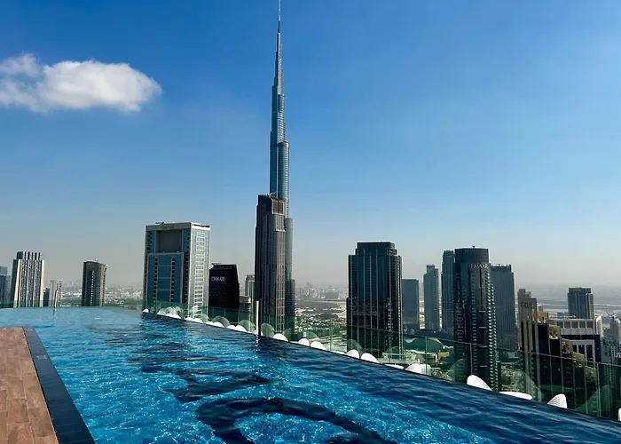 High Floor Burj Khalifa & Sea View With Stunning Infinity Pool Apartment Dubai