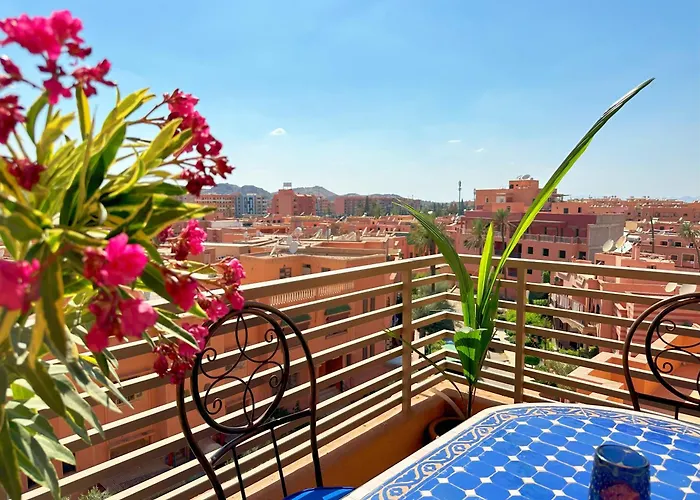 Appart Majorelle Terrasse Wifi Centre Ville Marrakesh