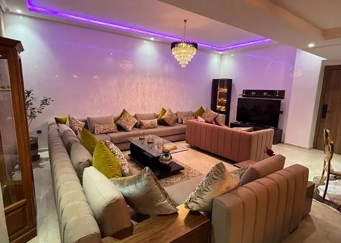 Luxueux Duplex 3 Chambres Piscine,Terrasse Hivernage Centre Marrakech Marrakesh