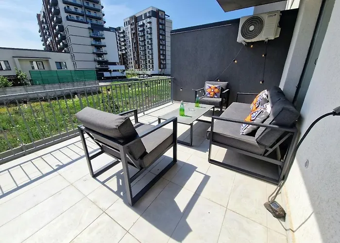 Sector3 Modern Living And Terrace Apartment Bucharest