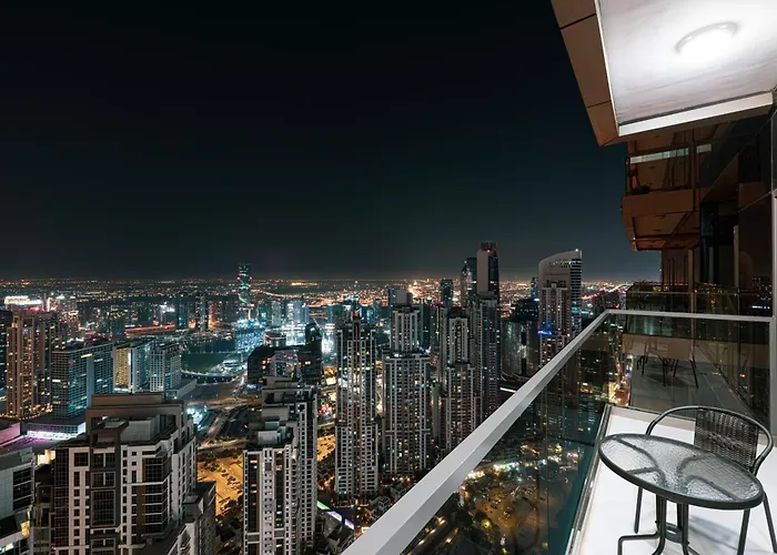 2Br High Floor Infinity Pool W/ Burj Khalifa View Apartment Dubai