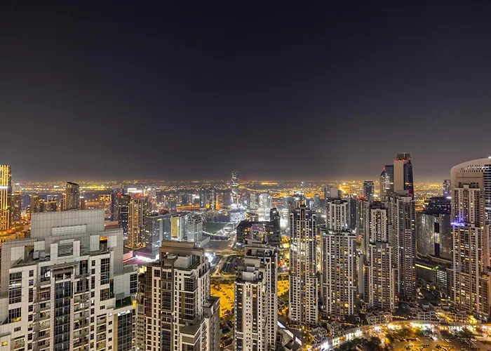 2Br High Floor Infinity Pool W/ Burj Khalifa View Apartment Dubai