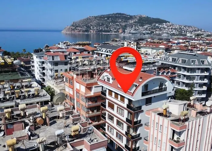 Denize Cok Yakin. Sifir Bina Apartment Alanya
