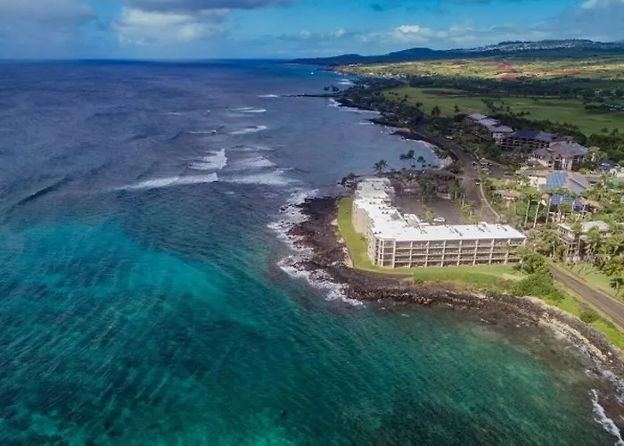 Kuhio Shores- Oceanfront, Ac, Ground Floor Koloa