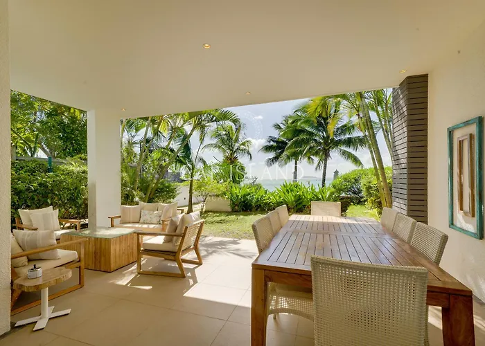 Apt Sur La Plage, Rdc, Vue Mer, Plage Privee Cap Malheureux