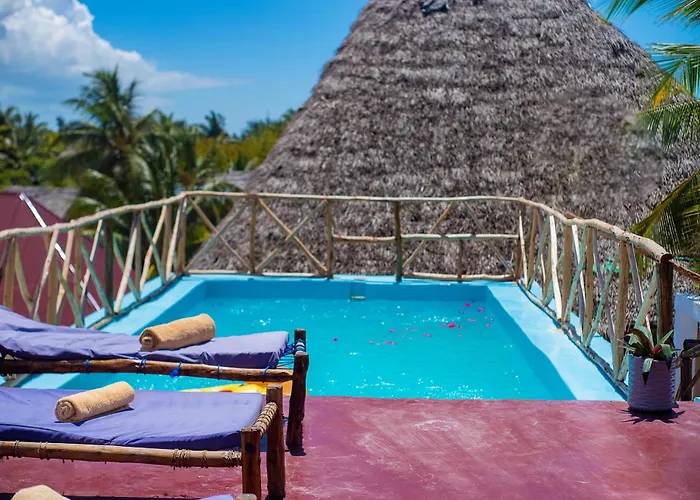 Babalao Rooftop Hotel Paje