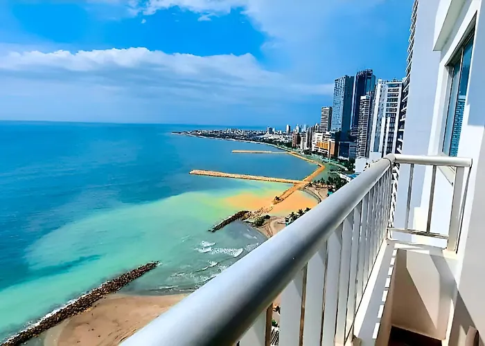 Exclusivo Apartamento Frente Al Mar Cartagena