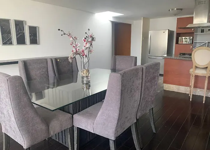 Lindo Depa 2 Rec Bosques Con Jardin Y Gym Apartment Mexico City