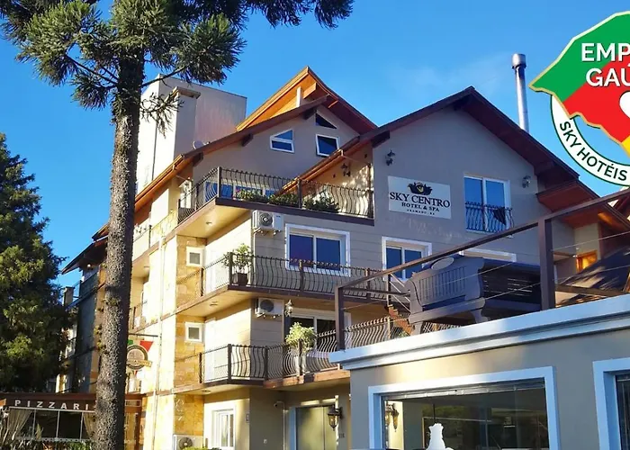 Sky Centro Hotel & Spa - Hotel No Centro De Gramado - Rs