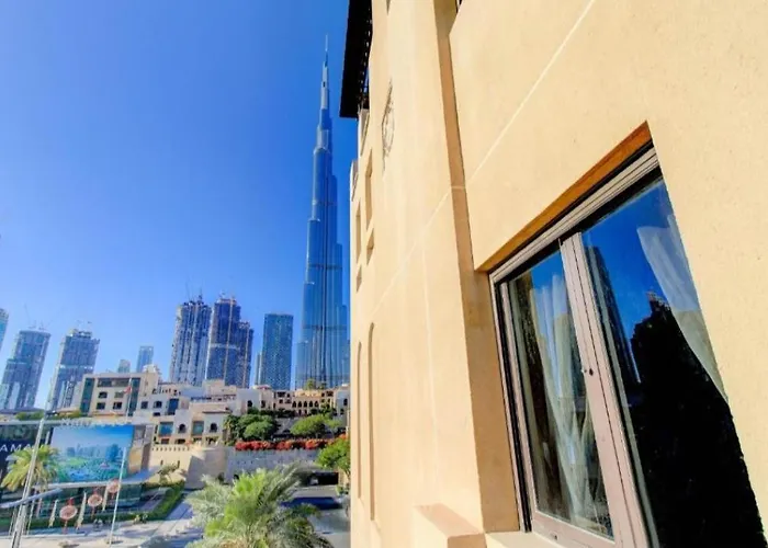 Golden Homes Burj Khalifa View Yansoon 1Br Heart & Soul Old Town Beside Dubai Mall Burjh Khalifa