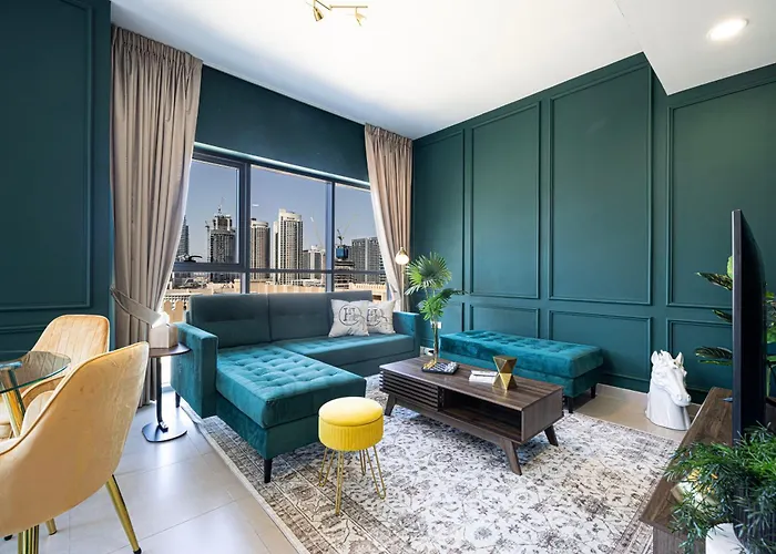 Iconic Burj Khalifa Views From Luxury 1Br Home Dubai