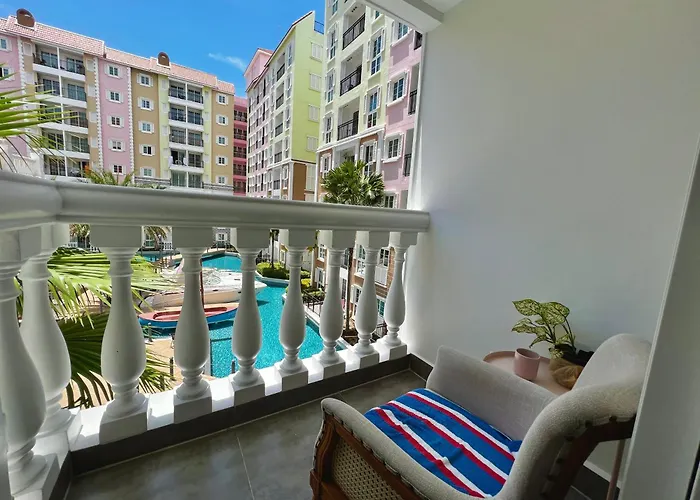 Seven Seas Cote D'Azur D306 - 1 Bedroom Cozy Apartments In A Premium Condo Near The Sea Na Chom Thian
